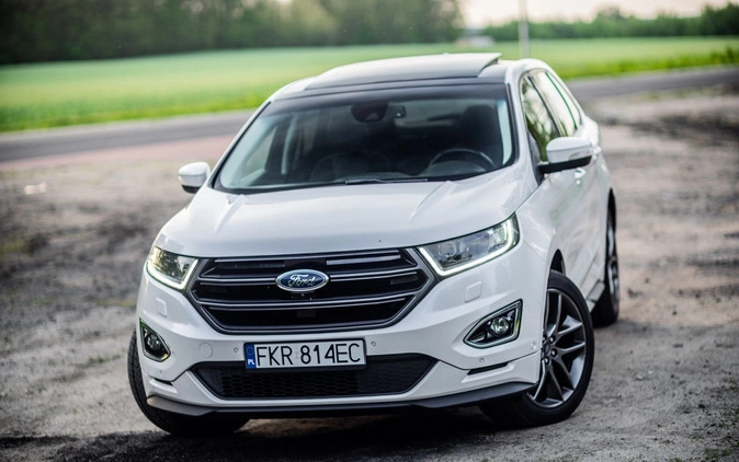 Ford EDGE cena 88900 przebieg: 160000, rok produkcji 2016 z Żarów małe 742